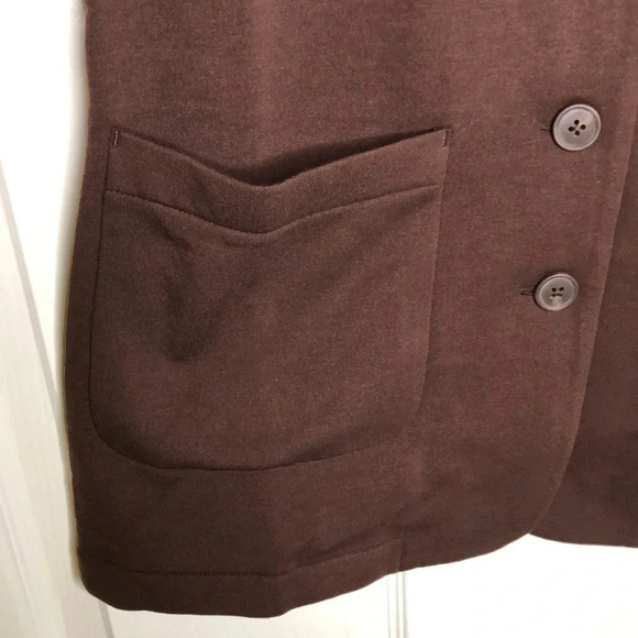 LISA RINNA Brushed French Terry Blazer - Picture 3 of 8